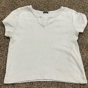 Light Blue Brandy Melville Crop Top